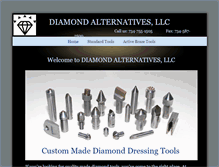 Tablet Screenshot of diamondalternatives.net